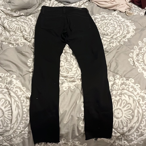 Black Skinny jeans with rips on the knees from AG-ED denim - Picture 2 of 2